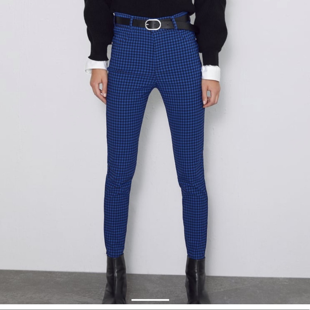 Zara Gingham Leggings